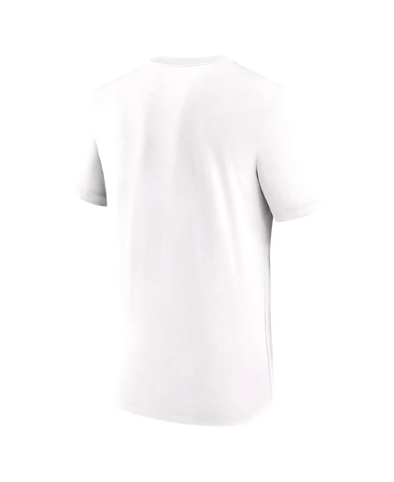 Nike Men's White Tottenham Hotspur Crest T-Shirt