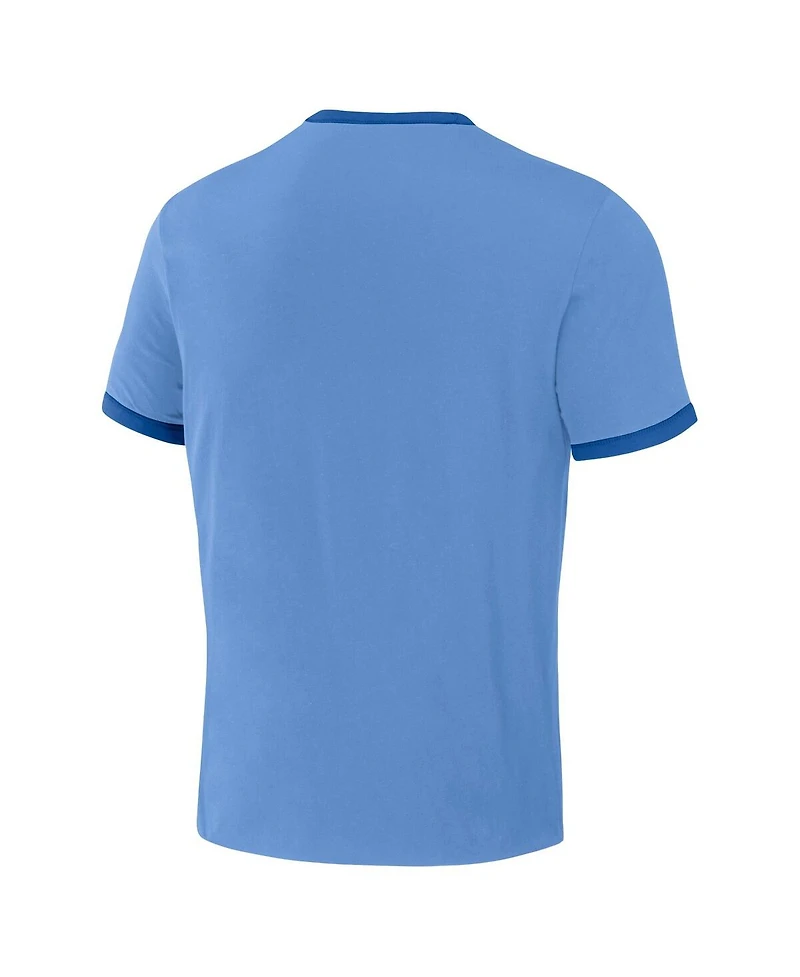 Fanatics Men's Royal/Light Blue Kansas City Royals Two-Way Ringer Reversible T-Shirt
