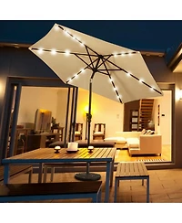 Slickblue 20 inch Outdoor Patio Half Round Umbrella Base