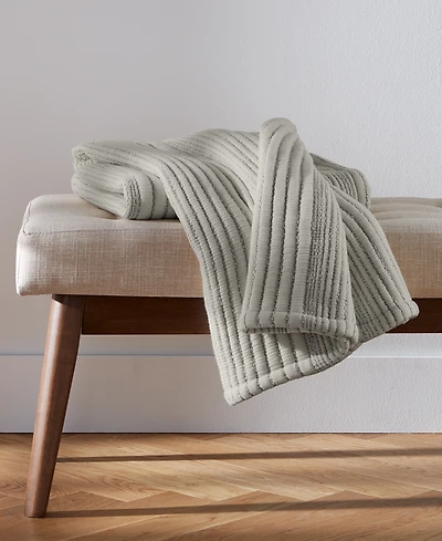 Last Act! Oake Cloud Channel Throw, 50" x 60", Exclusively at Macy's