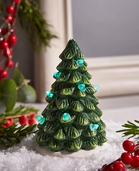 Spode Christmas Tree Led Tree Centerpiece