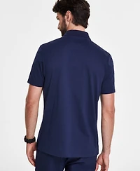 Alfani Men's Regular-Fit Mercerized Polo Shirt, Created for Macy's