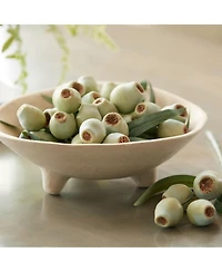 Slickblue Set of 2 Pod Bundles - 14” Styrofoam & Polyester Decorative Accents for Home