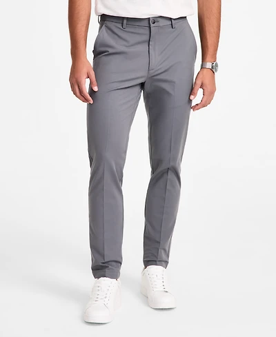 Michael Kors Men's Classic-Fit Cotton-Blend Dress Pants