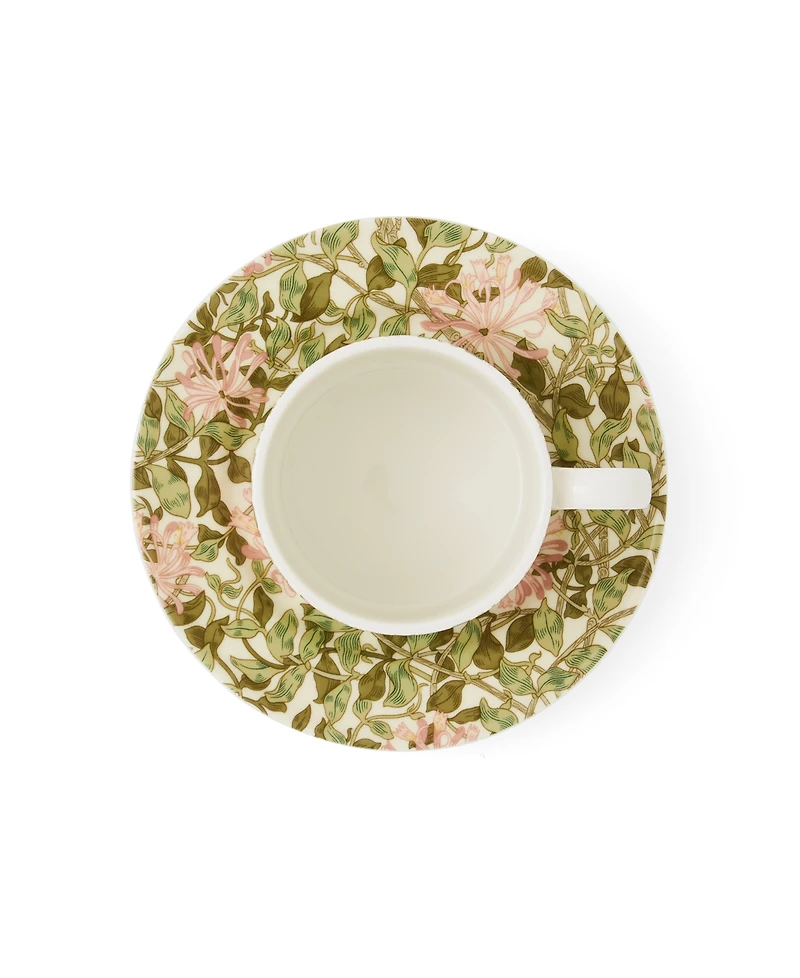 Spode Morris & Co. Teacup & Saucer Set