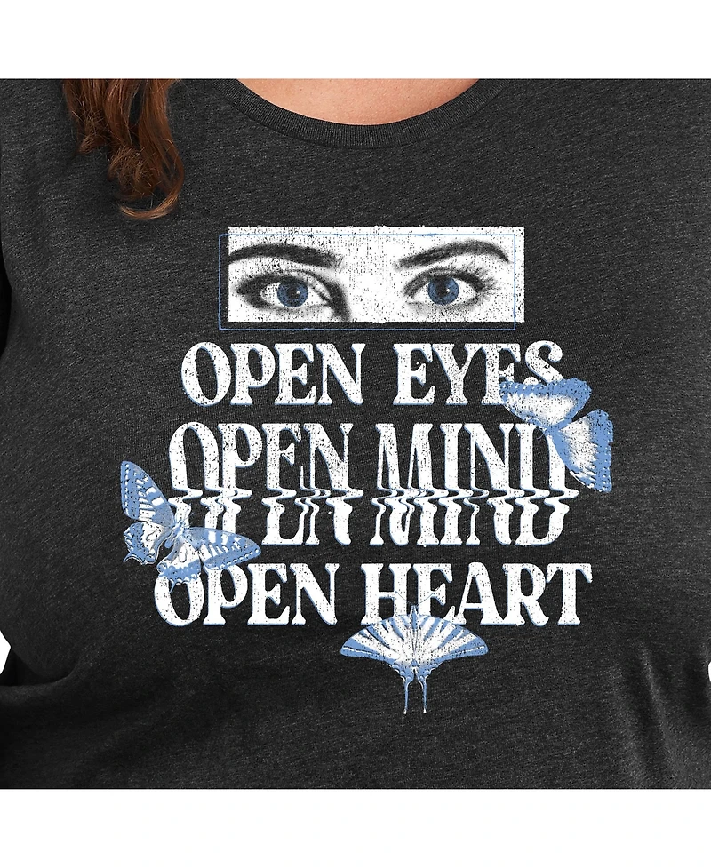 Hybrid Apparel Open Eyes Tee Plus Graphic