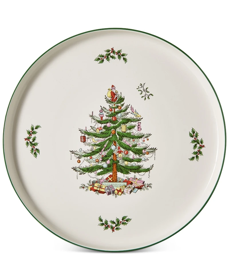 Spode Christmas Tree Lazy Susan