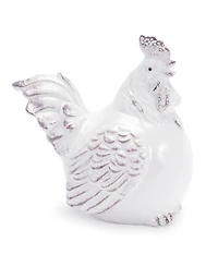 Slickblue Chicken Figurine Set of 6 Charming Farmhouse Decor for Your Home