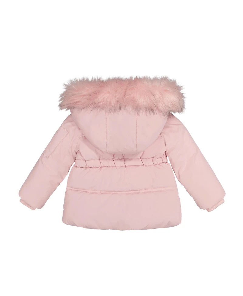 S Rothschild & Co Baby Girls Hooded Parka Jacket