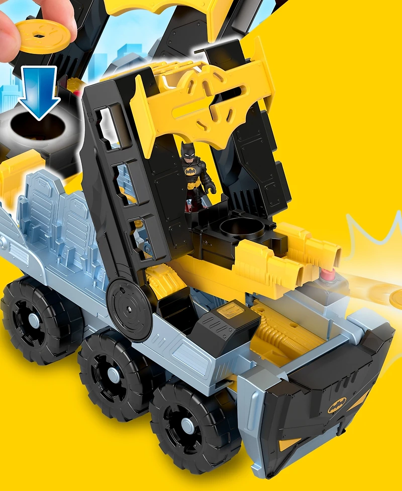 Imaginext Dc Super Friends Bat-Tank with Batman Figure, Lights Sounds