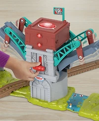 Thomas Friends Talking Bulstrode Which-Way Bridge Toy Train Set with Sounds Percy Engine