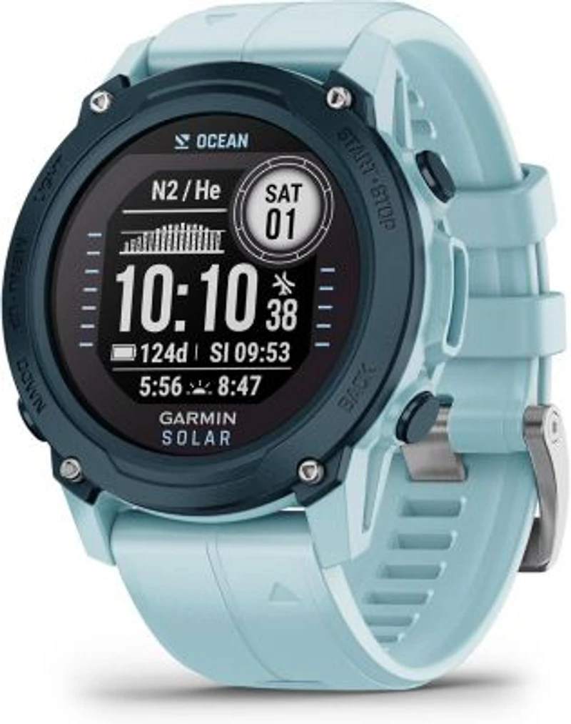 Descent G1 Solar Ocean Edition Scuba Dive Smartwatch