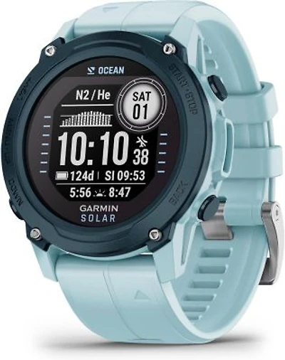 Descent G1 Solar Ocean Edition Scuba Dive Smartwatch