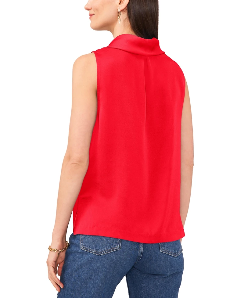 Vince Camuto Women's Sleeveless Cowl Neck Top