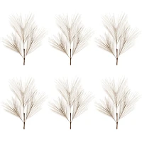Slickblue Pine Spray (Set of 6) 25.5"H Pvc