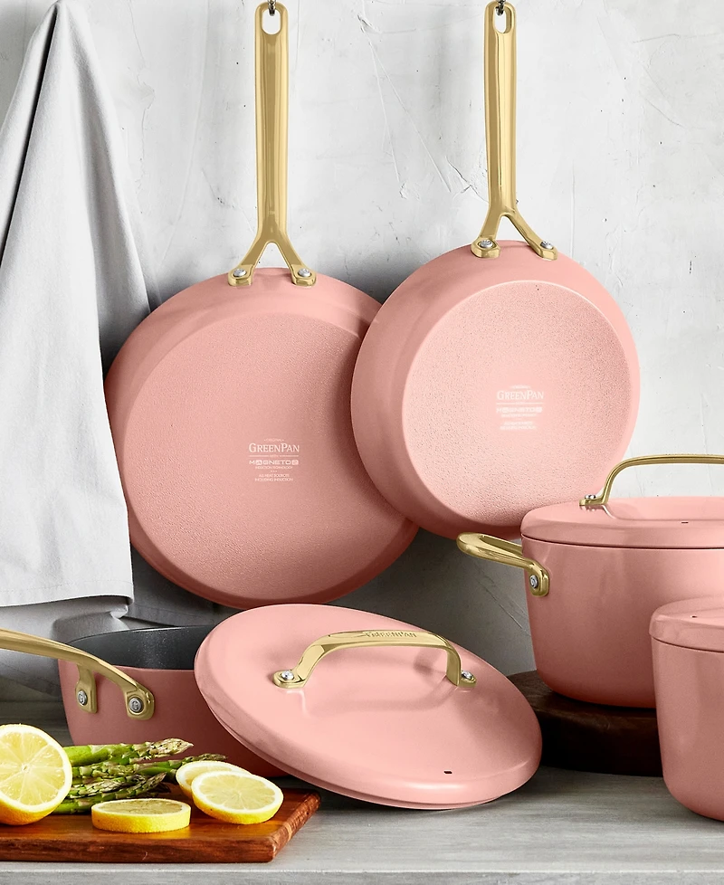 GreenPan GP5 Champagne Healthy Ceramic Nonstick 11-Piece Set