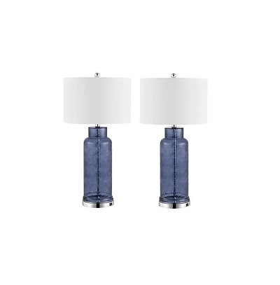 Safavieh Bottle Table Lamp Set Of 2 W/ Usb Port