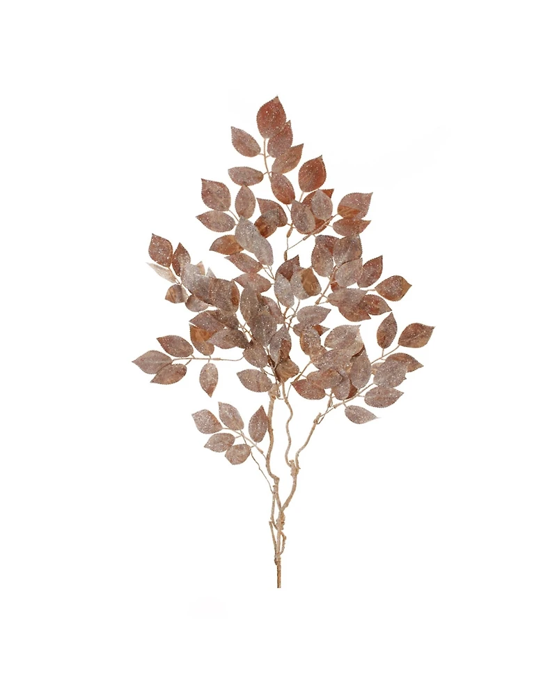 Slickblue Set of 2 Glitter Leaf Sprays – Perfect for Festive and Seasonal Arrangements