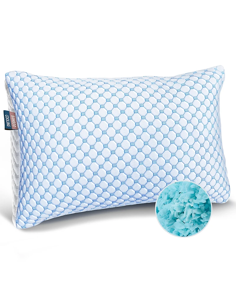 Nestl Memory Foam Gel Infused Reversible Cooling Pillow