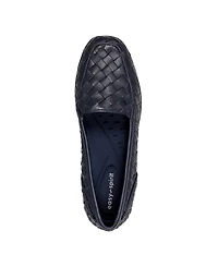 Easy Spirit Women's Devitt Woven Slip-On Loafer Flats