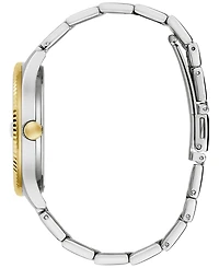 Caravelle Men's Two-Tone Stainless Steel Bracelet Watch 41mm