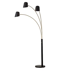 Nova of California Culver 3 Light Arc Floor Lamp