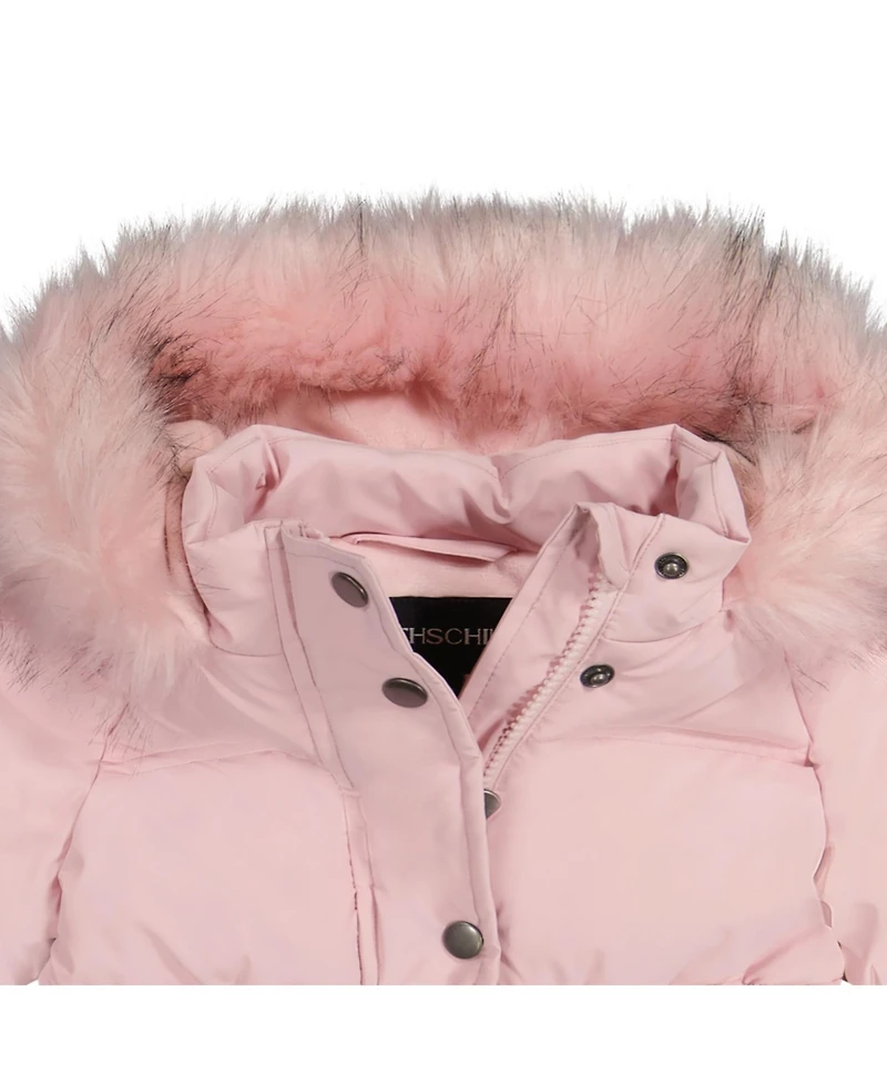 S Rothschild & Co Baby Girls Hooded Parka Jacket