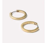 Ana Luisa Gold Huggie Hoop Earrings - Huggie Hoops Medium