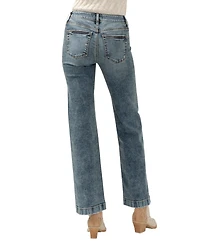 Silver Jeans Co. Women's Suki Mid Rise Trouser Leg