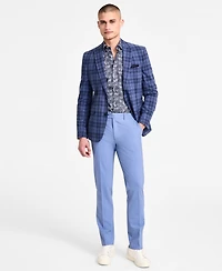 Bar Iii Men's Slim-Fit Plaid Sport Coat, Created for Macy's