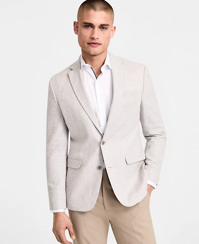 Bar Iii Men's Slim-Fit Plaid Sport Coat, Created for Macy's
