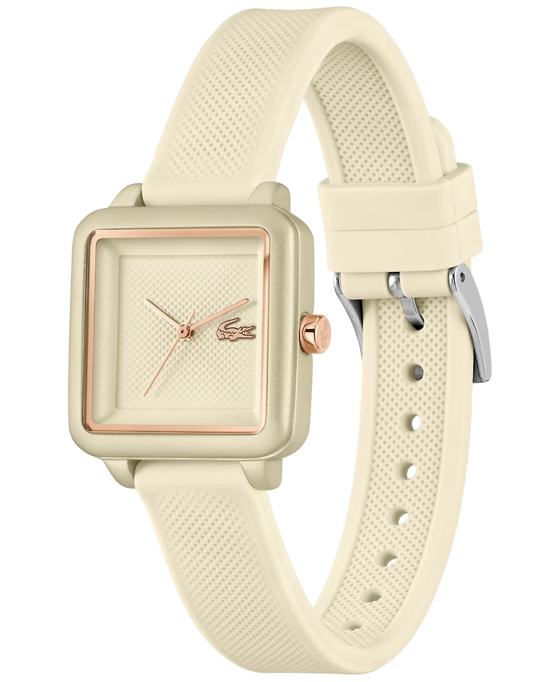 Lacoste Women's Lacoste 12.12 Flow Champagne Silicone Strap Watch 26mm