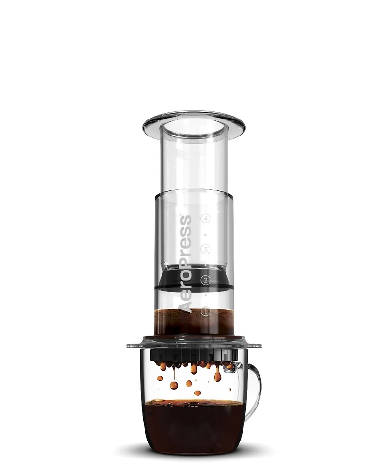 AeroPress 3-in-1 Technology Single-Cup Travel Coffee Maker Made With Tritan