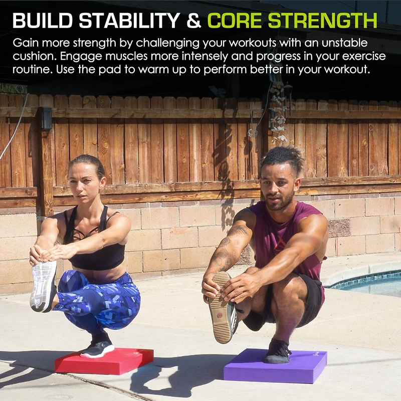 Exercise Balance Pad, Regular 15.5 x 12.75-in