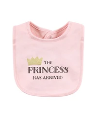 Hudson Baby Girls Absorbent Cotton Feeding Guards