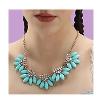 Sohi Women's Flora Statement Necklace