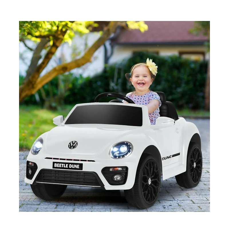 Volkswagen Beetle Kids Electric Ride On Car with Remote Control