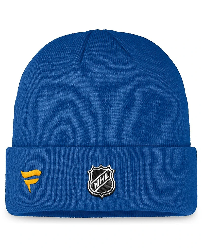 Fanatics Men's Blue Buffalo Sabres Authentic Pro Training Camp Cuffed Knit Hat