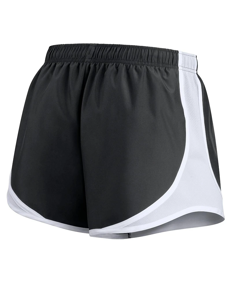 Nike Women's Black New Orleans Saints Tempo Shorts