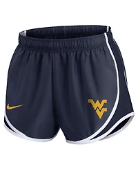 Nike Women's Navy West Virginia Mountaineers Primetime Tempo Performance Shorts