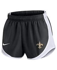 Nike Women's Black New Orleans Saints Tempo Shorts