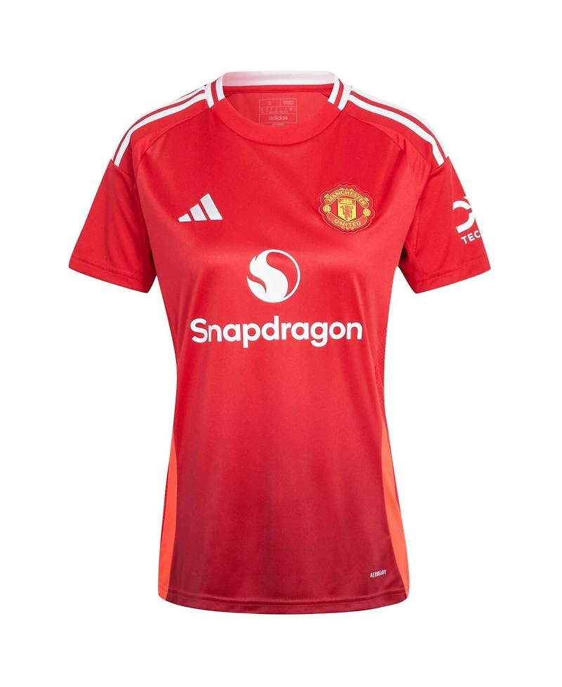 Adidas Women's Red Manchester United 2024/25 Home Replica Jersey