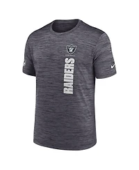 Nike Men's Black Las Vegas Raiders 2024 Sideline Velocity Performance T-Shirt