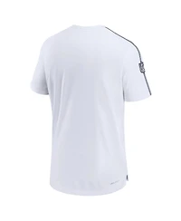 Nike Men's White Dallas Cowboys 2024 Sideline Coach Uv Performance T-Shirt