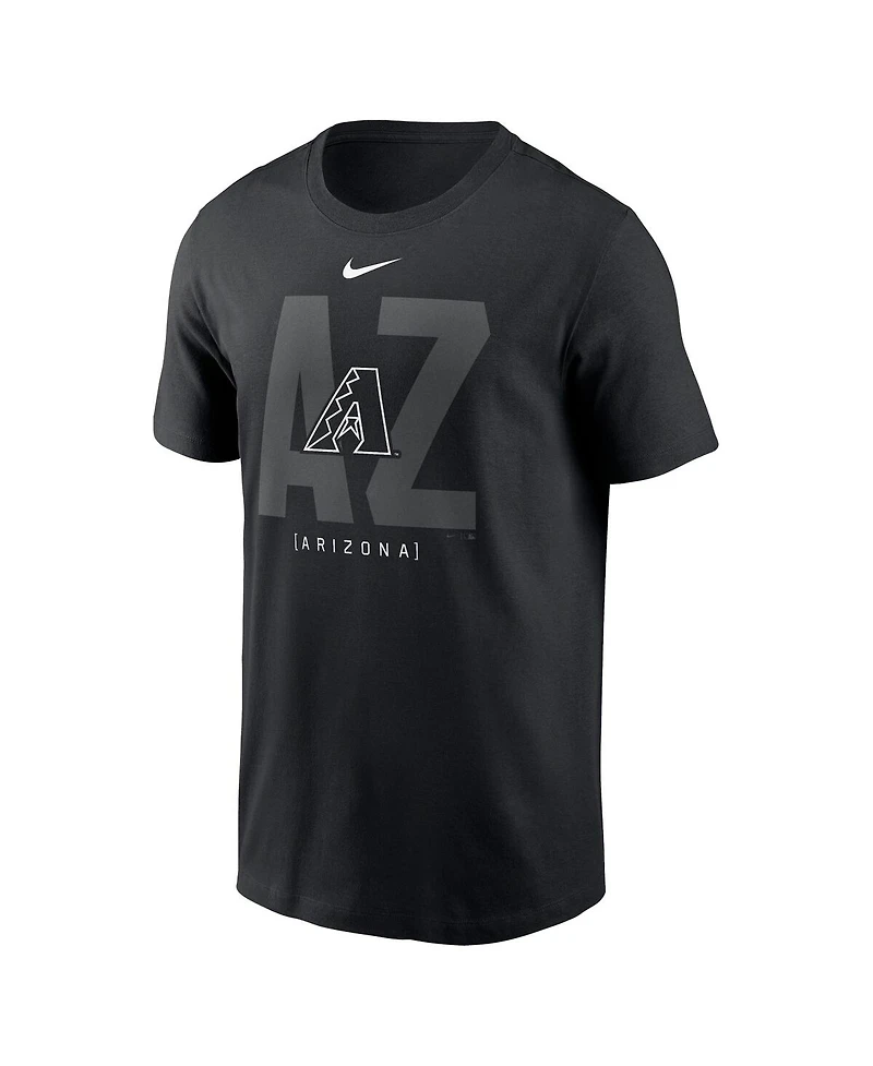 Nike Men's Black Arizona Diamondbacks Fashion Local T-Shirt
