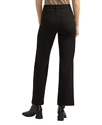 Jag Women's Sophia High Rise Wide Leg Ponte Pants