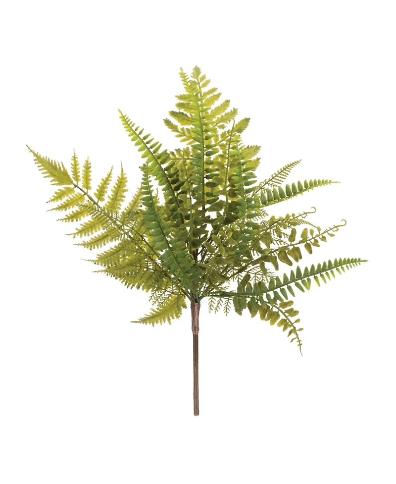 Slickblue Mixed Fern Spray for Lush Holiday and Home Decor Arrangements (Set of 6)
