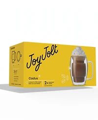 JoyJolt Cadus Double Wall Glasses, Set of 2