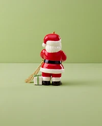 Lenox Santa Claus Holding Christmas Pickle Ornament