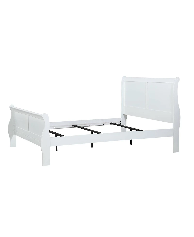 Streamdale Louis Phillipe Queen Panel Sleigh Bed